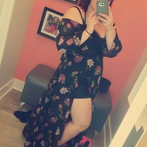 Torrid floral dress